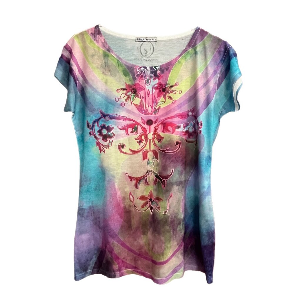 Cirque du Soleil “O” Graphic T-Shirt – Women’s Large – 100% Polyester